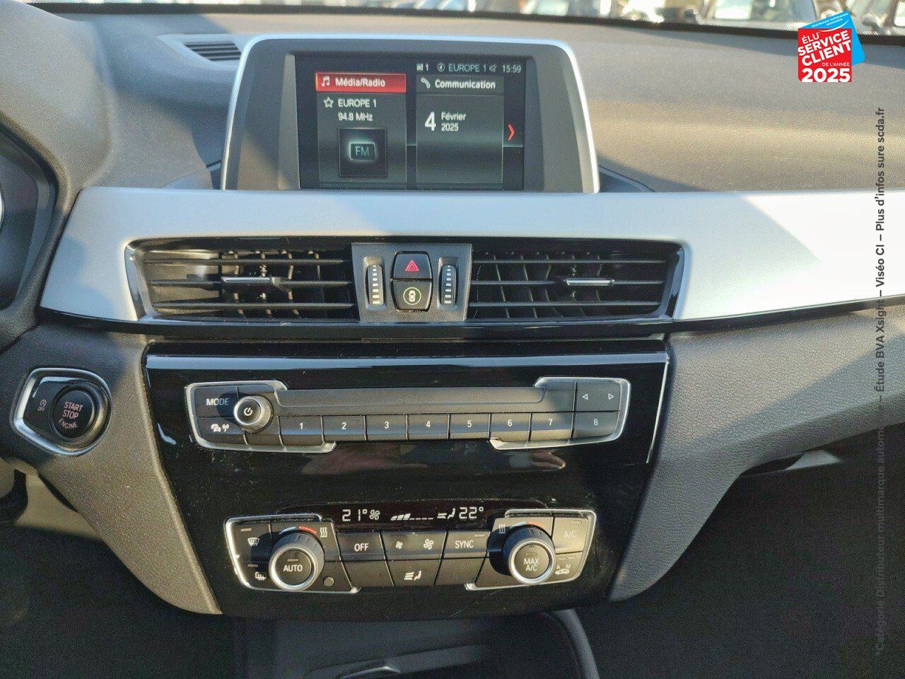 Véhicule d'occasion BMW X1 SDRIVE18I 136CH LOUNGE CAMERA chez BMW Dole
