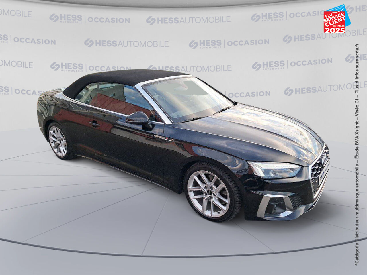 Véhicule d'occasion AUDI A5 CABRIOLET 35 TDI 163CH S LINE S TRONIC 7 chez BMW Pontarlier