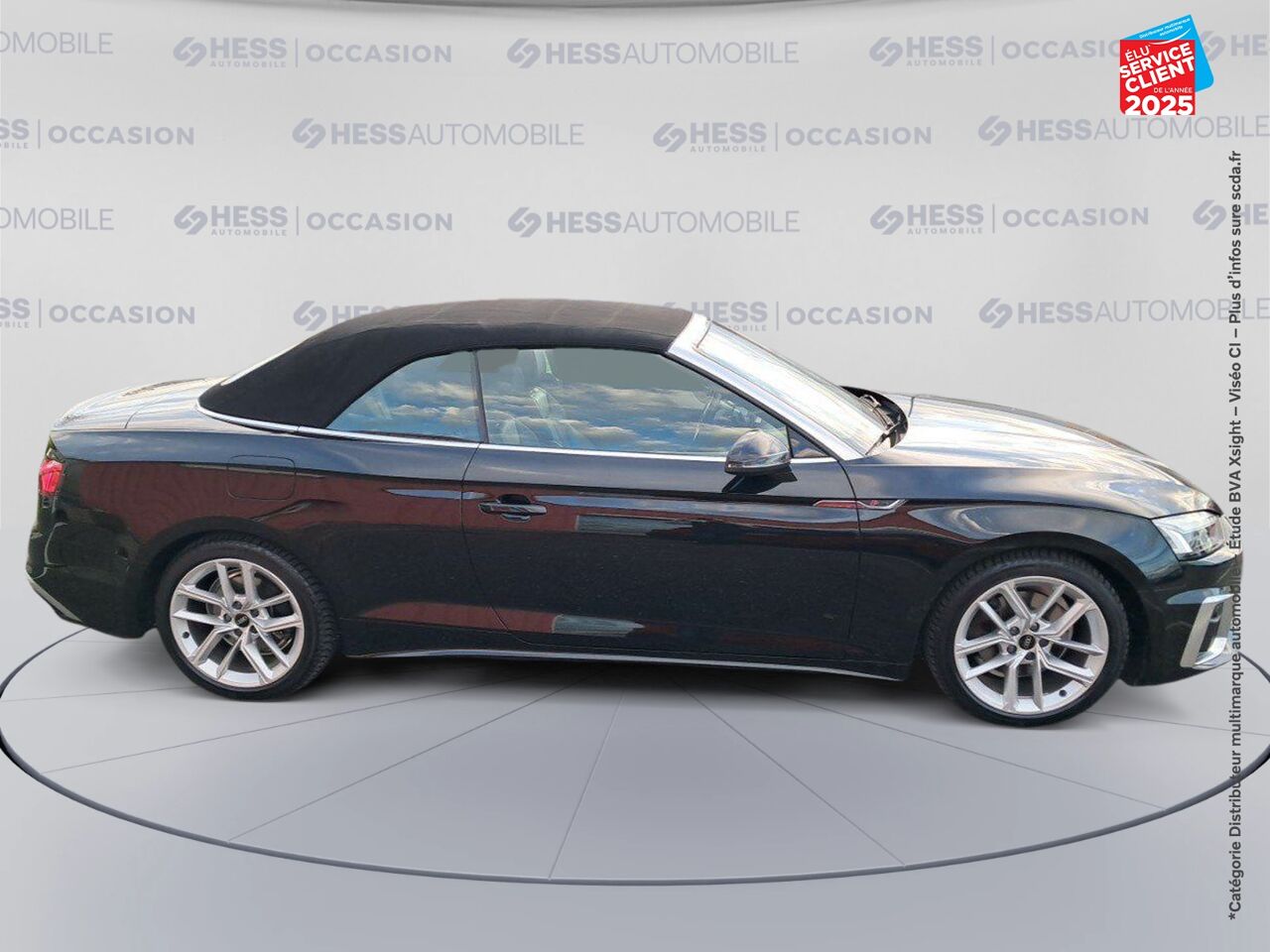 Véhicule d'occasion AUDI A5 CABRIOLET 35 TDI 163CH S LINE S TRONIC 7 chez BMW Pontarlier