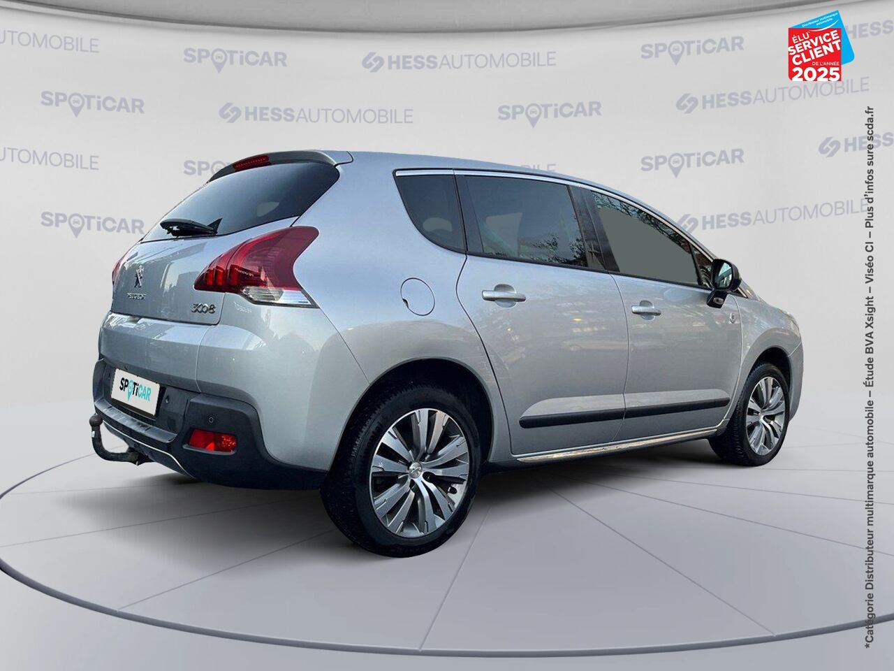 Véhicule d'occasion PEUGEOT 3008 1.2 PURETECH CROSSWAY SS chez Nissan Montbéliard