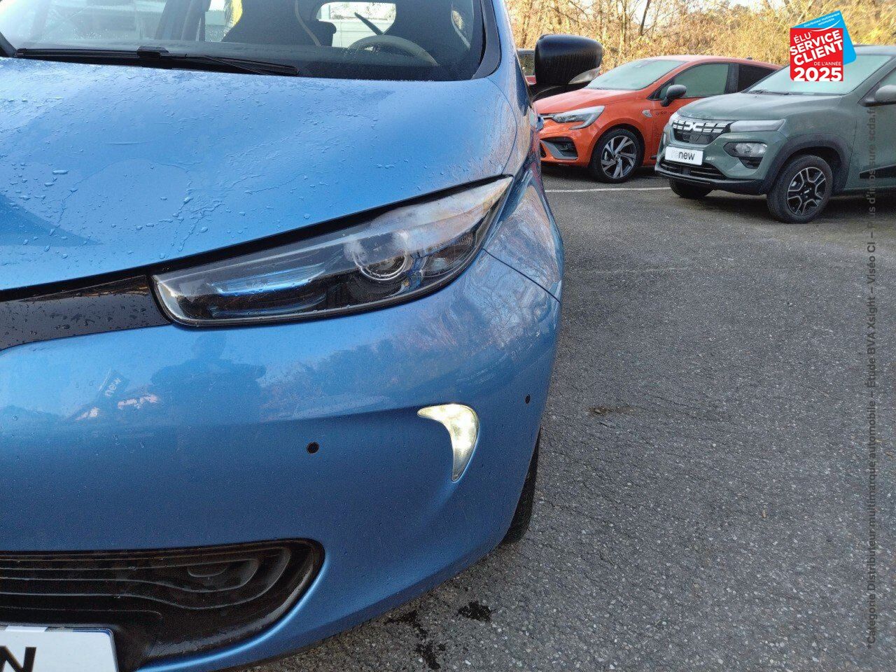 Véhicule d'occasion RENAULT ZOE LIFE CHARGE NORMALE R90 MY19 chez Dacia Mulhouse