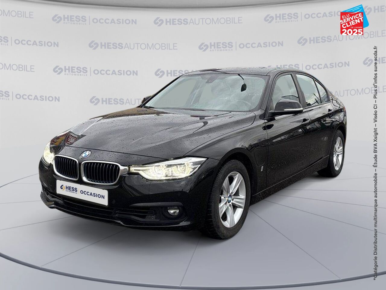 Véhicule d'occasion BMW SERIE 3 330EA 252CH LOUNGE SIEGES CHAUF GPS chez Renault Colmar