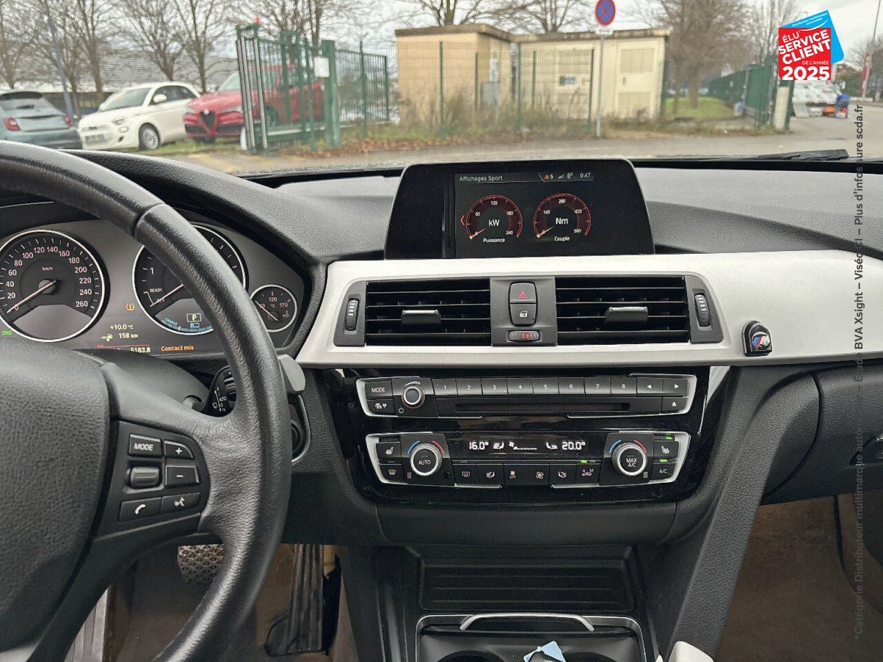 Véhicule d'occasion BMW SERIE 3 330EA 252CH LOUNGE SIEGES CHAUF GPS chez Renault Colmar