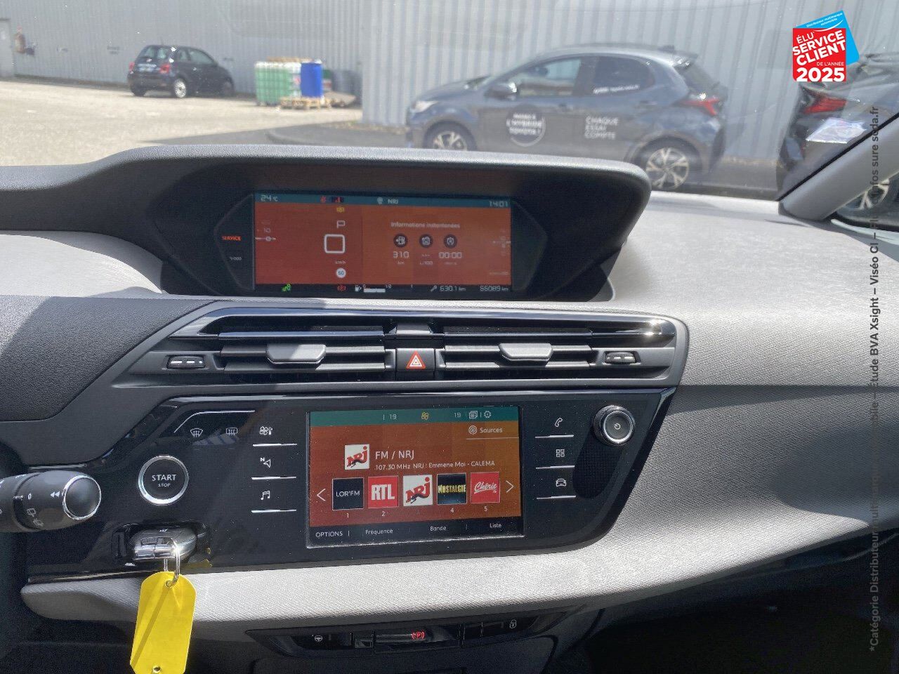 Véhicule d'occasion CITROEN C4 SPACETOURER PURETECH 130CH SS FEEL EAT6 chez Renault Mulhouse