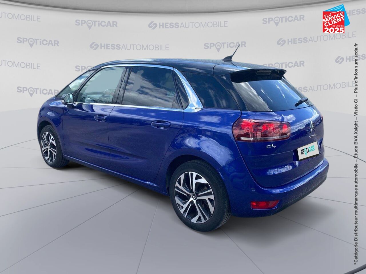 Véhicule d'occasion CITROEN C4 SPACETOURER PURETECH 130CH SS FEEL EAT6 chez Renault Mulhouse