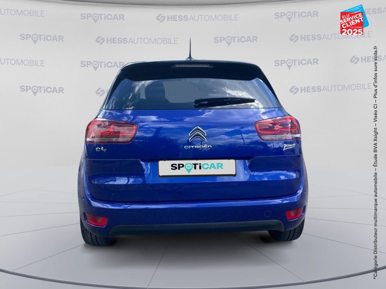 Véhicule d'occasion CITROEN C4 SPACETOURER PURETECH 130CH SS FEEL EAT6 chez Renault Mulhouse