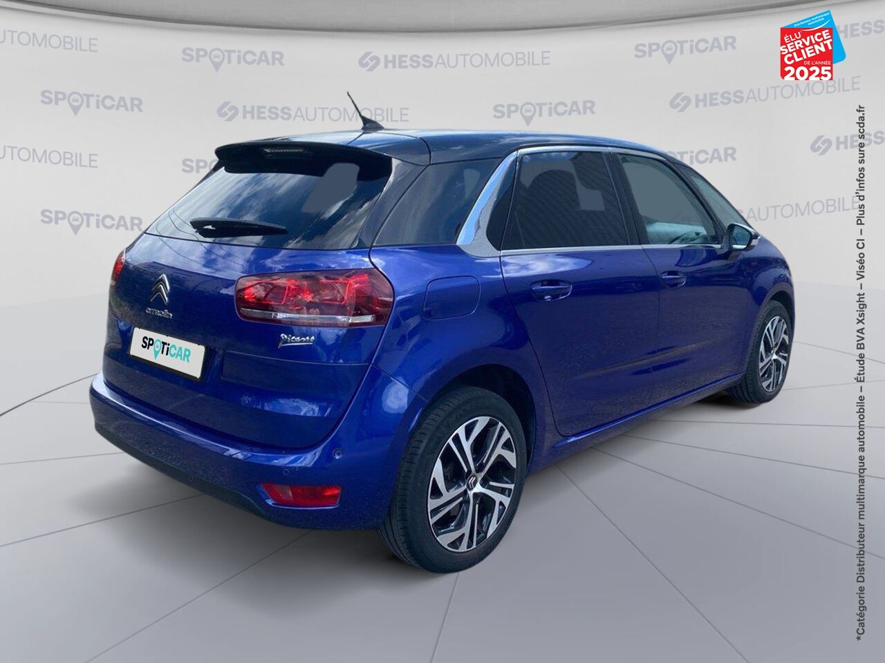 Véhicule d'occasion CITROEN C4 SPACETOURER PURETECH 130CH SS FEEL EAT6 chez Renault Mulhouse
