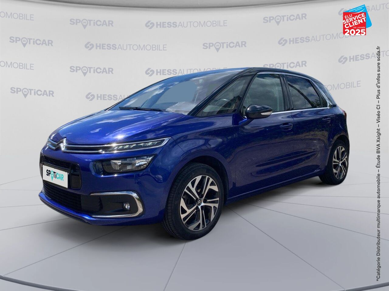 Véhicule d'occasion CITROEN C4 SPACETOURER PURETECH 130CH SS FEEL EAT6 chez Renault Mulhouse