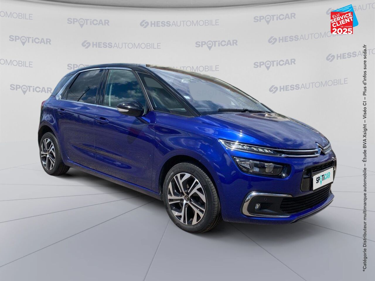 Véhicule d'occasion CITROEN C4 SPACETOURER PURETECH 130CH SS FEEL EAT6 chez Renault Mulhouse