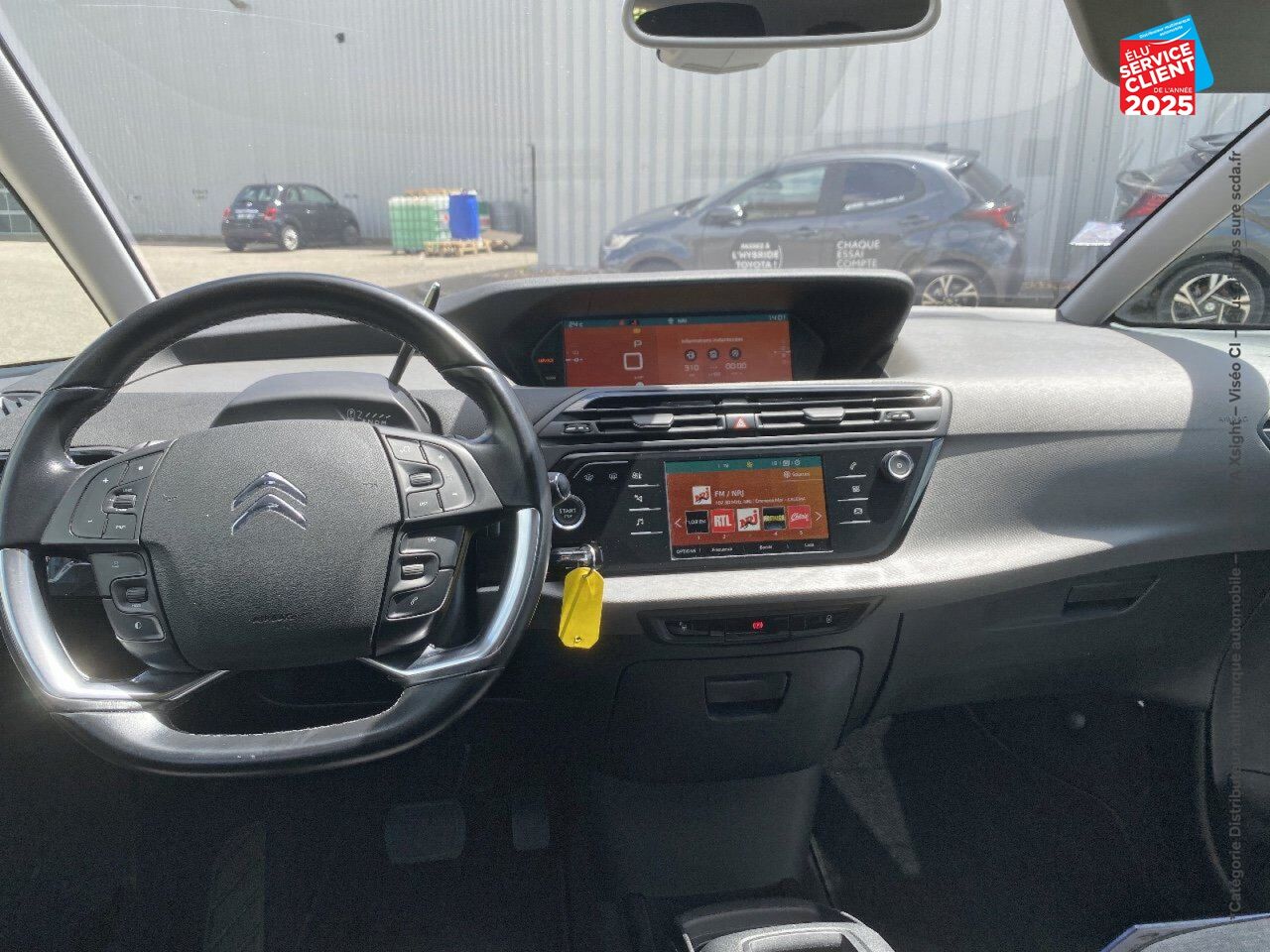 Véhicule d'occasion CITROEN C4 SPACETOURER PURETECH 130CH SS FEEL EAT6 chez Renault Mulhouse