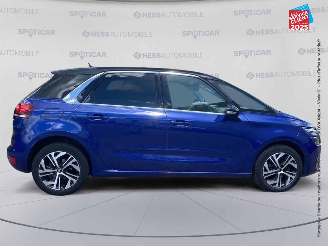 Véhicule d'occasion CITROEN C4 SPACETOURER PURETECH 130CH SS FEEL EAT6 chez Renault Mulhouse