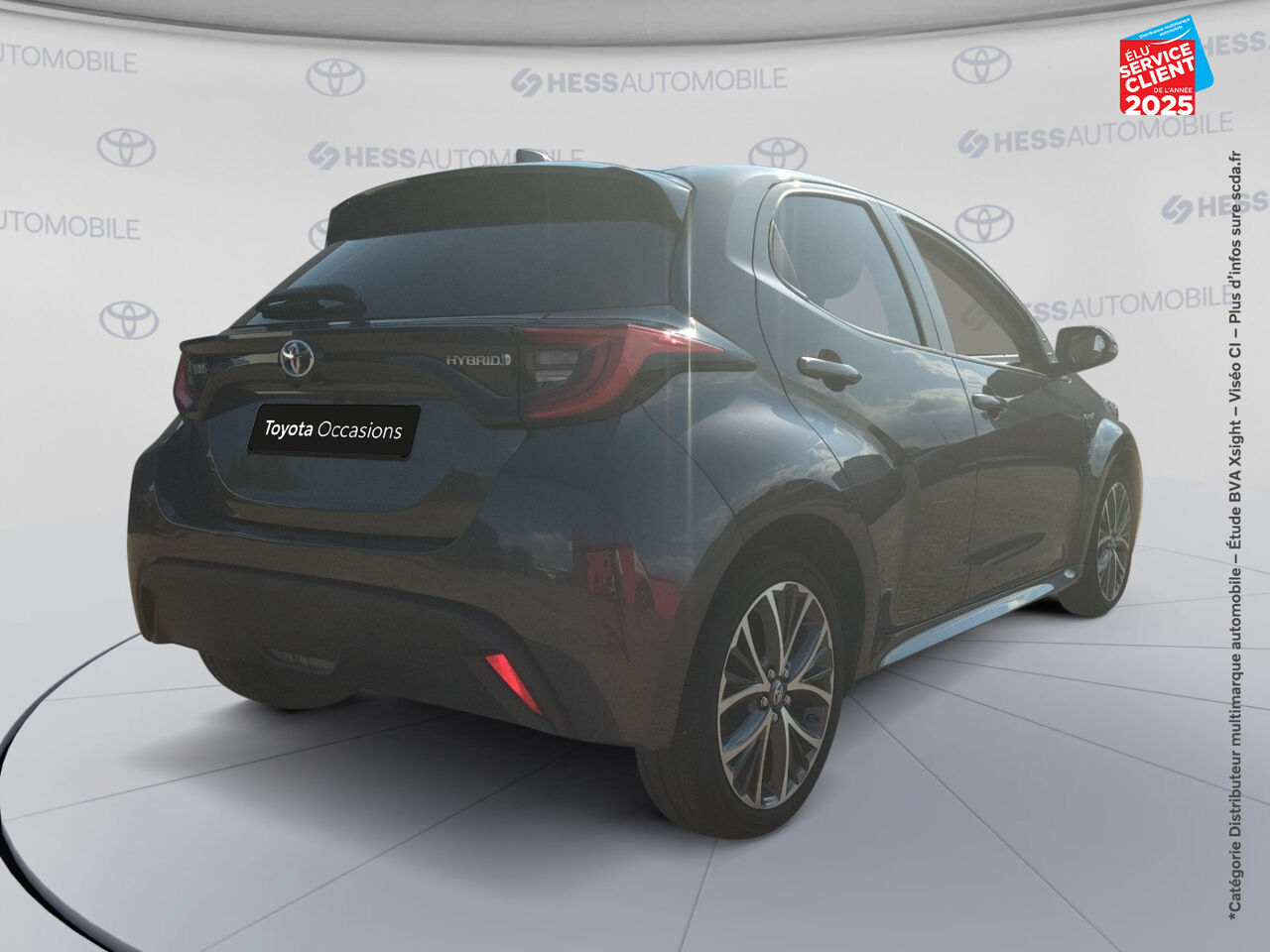Véhicule d'occasion TOYOTA YARIS 116H DESIGN 5P MY21 chez Hyundai Epernay