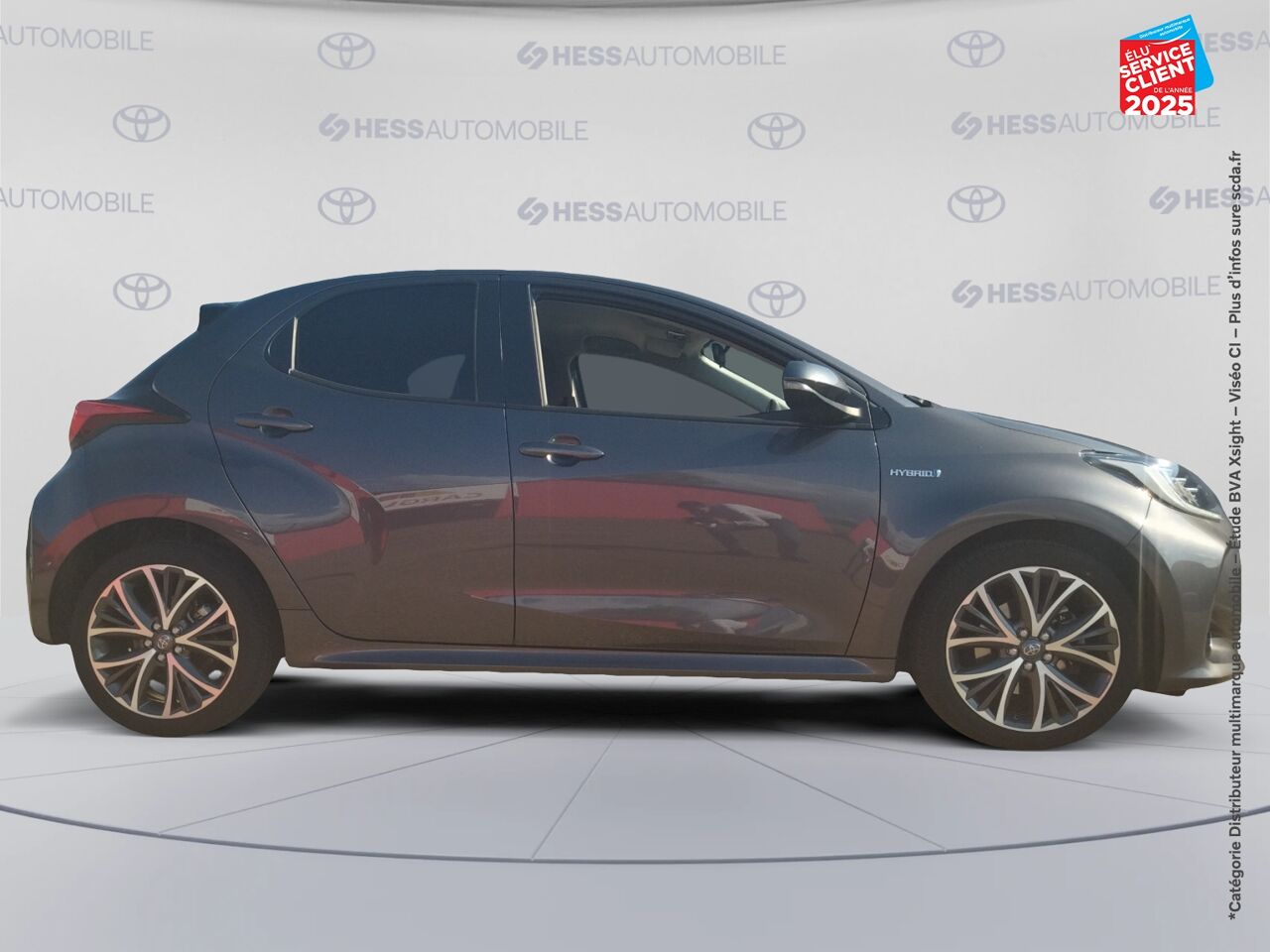Véhicule d'occasion TOYOTA YARIS 116H DESIGN 5P MY21 chez Hyundai Epernay