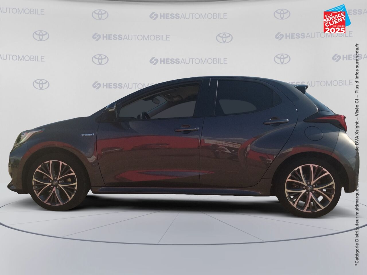 Véhicule d'occasion TOYOTA YARIS 116H DESIGN 5P MY21 chez Hyundai Epernay