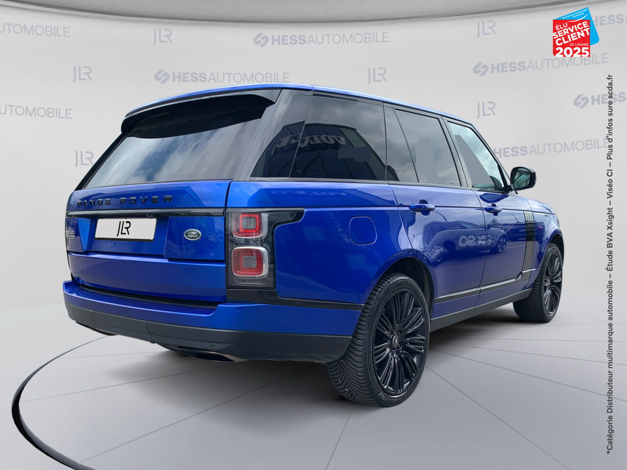 Véhicule d'occasion LAND-ROVER RANGE ROVER 5.0 V8 S/C 525CH VOGUE SWB MARK VII TOUVRANT SIEGES CHAUF GPS CAMERA MERIDIAN chez BMW Dole