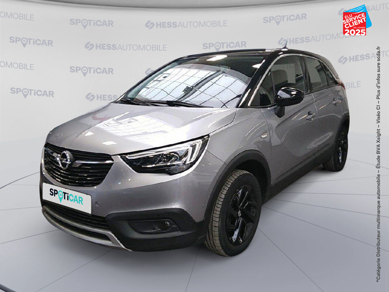 Véhicule d'occasion OPEL CROSSLAND X 1.2 TURBO 130CH OPEL 2020 EURO 6D-T GPS CAMERA CARPLAY ATTELAGE chez Toyota Bar le Duc