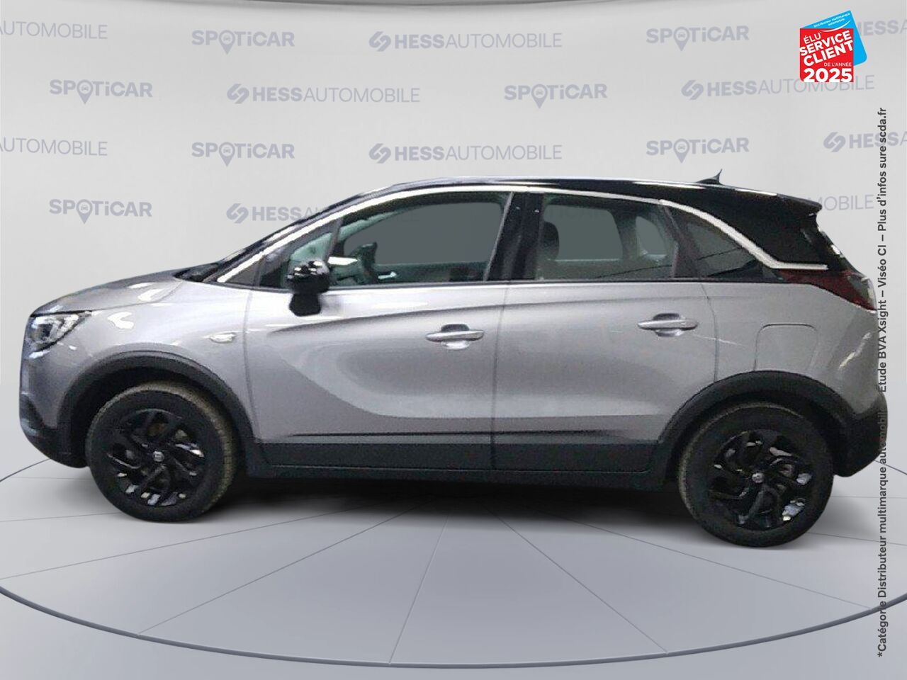 Véhicule d'occasion OPEL CROSSLAND X 1.2 TURBO 130CH OPEL 2020 EURO 6D-T GPS CAMERA CARPLAY ATTELAGE chez Toyota Bar le Duc