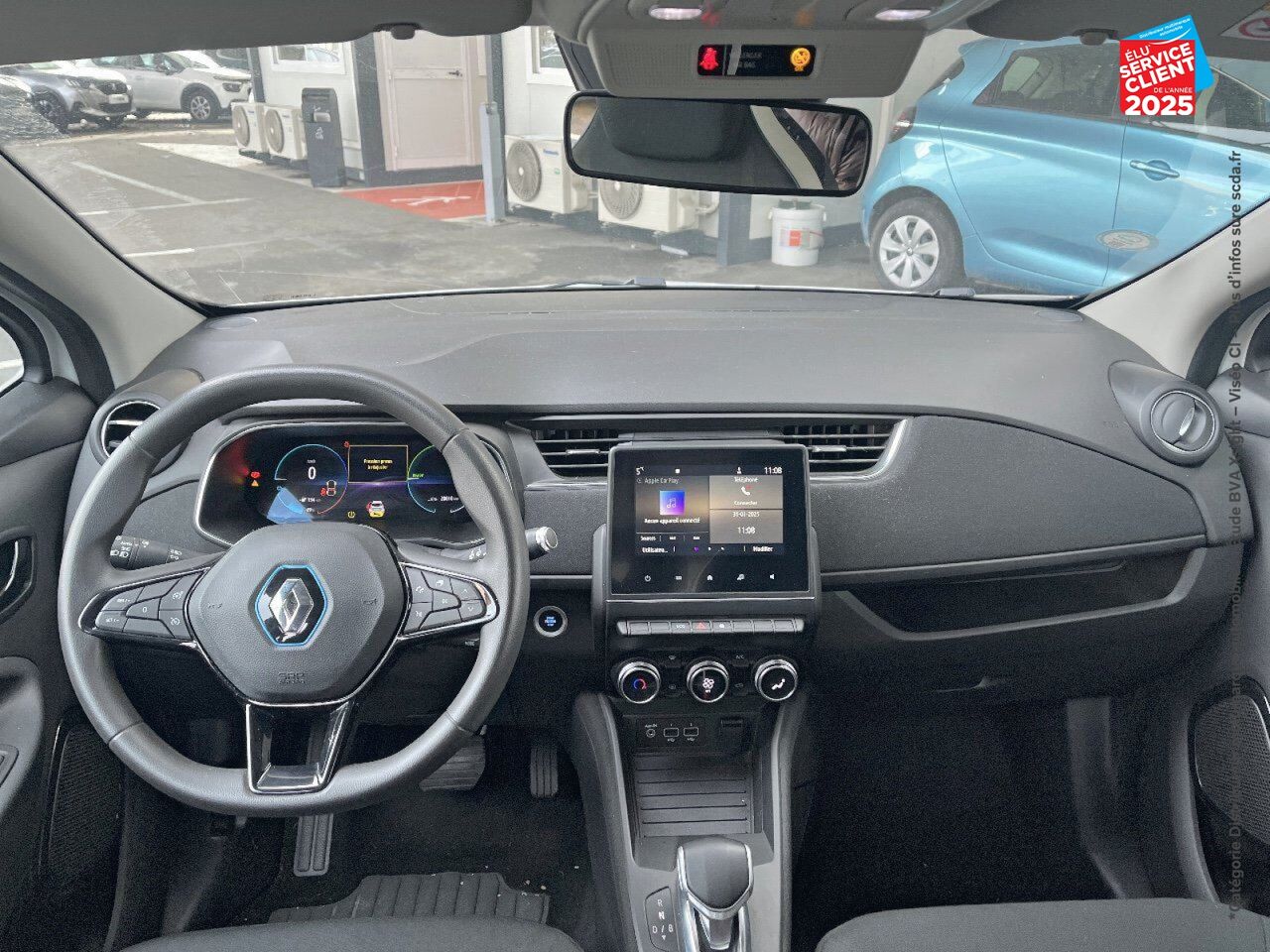 Véhicule d'occasion RENAULT ZOE LIFE CHARGE NORMALE R110 GPS chez Renault Colmar