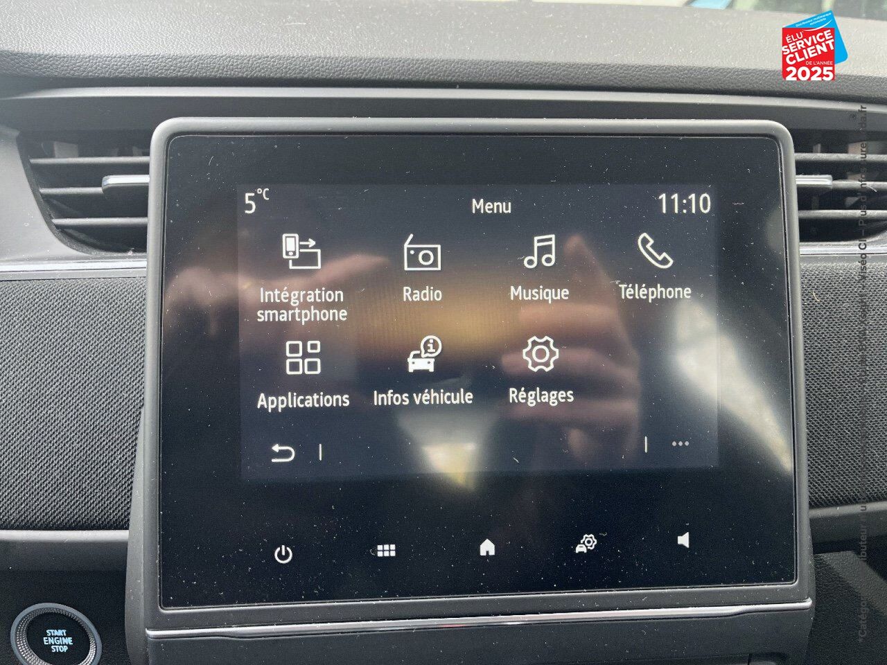 Véhicule d'occasion RENAULT ZOE LIFE CHARGE NORMALE R110 GPS chez Renault Colmar