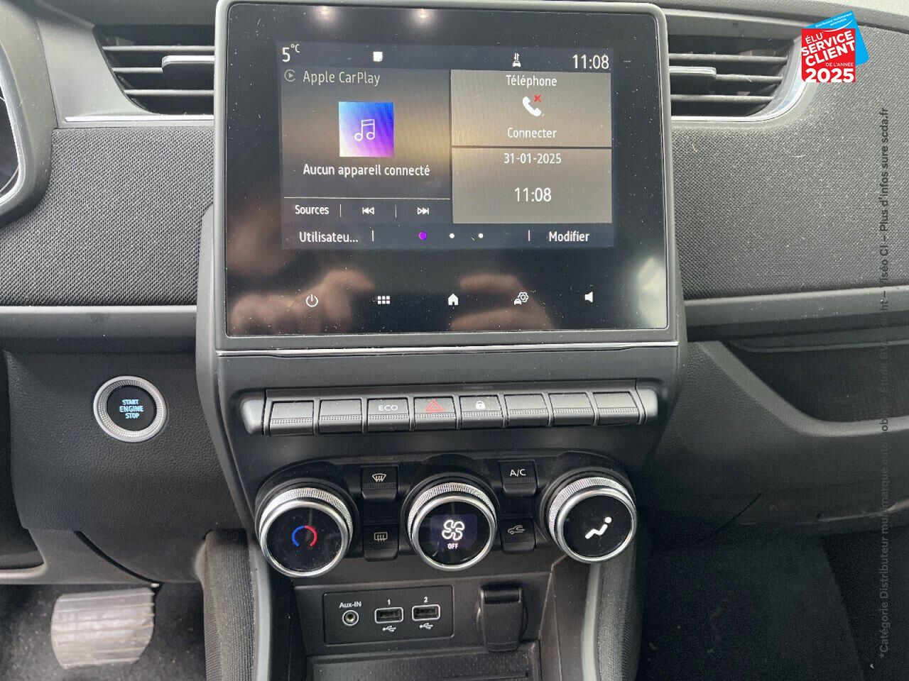 Véhicule d'occasion RENAULT ZOE LIFE CHARGE NORMALE R110 GPS chez Renault Colmar
