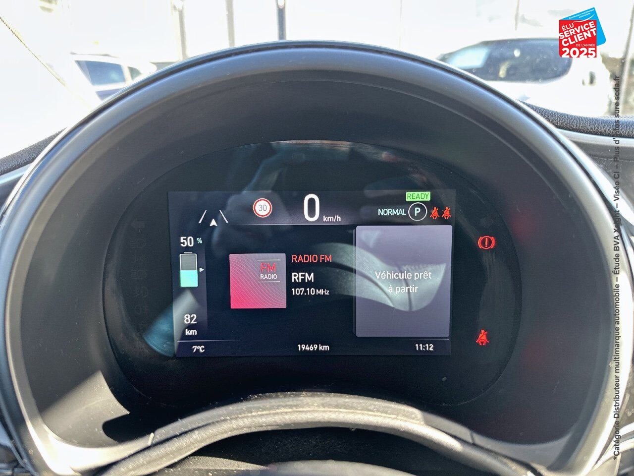 Véhicule d'occasion FIAT 500 3+1 E 118CH ICONE PLUS chez Dacia Strasbourg