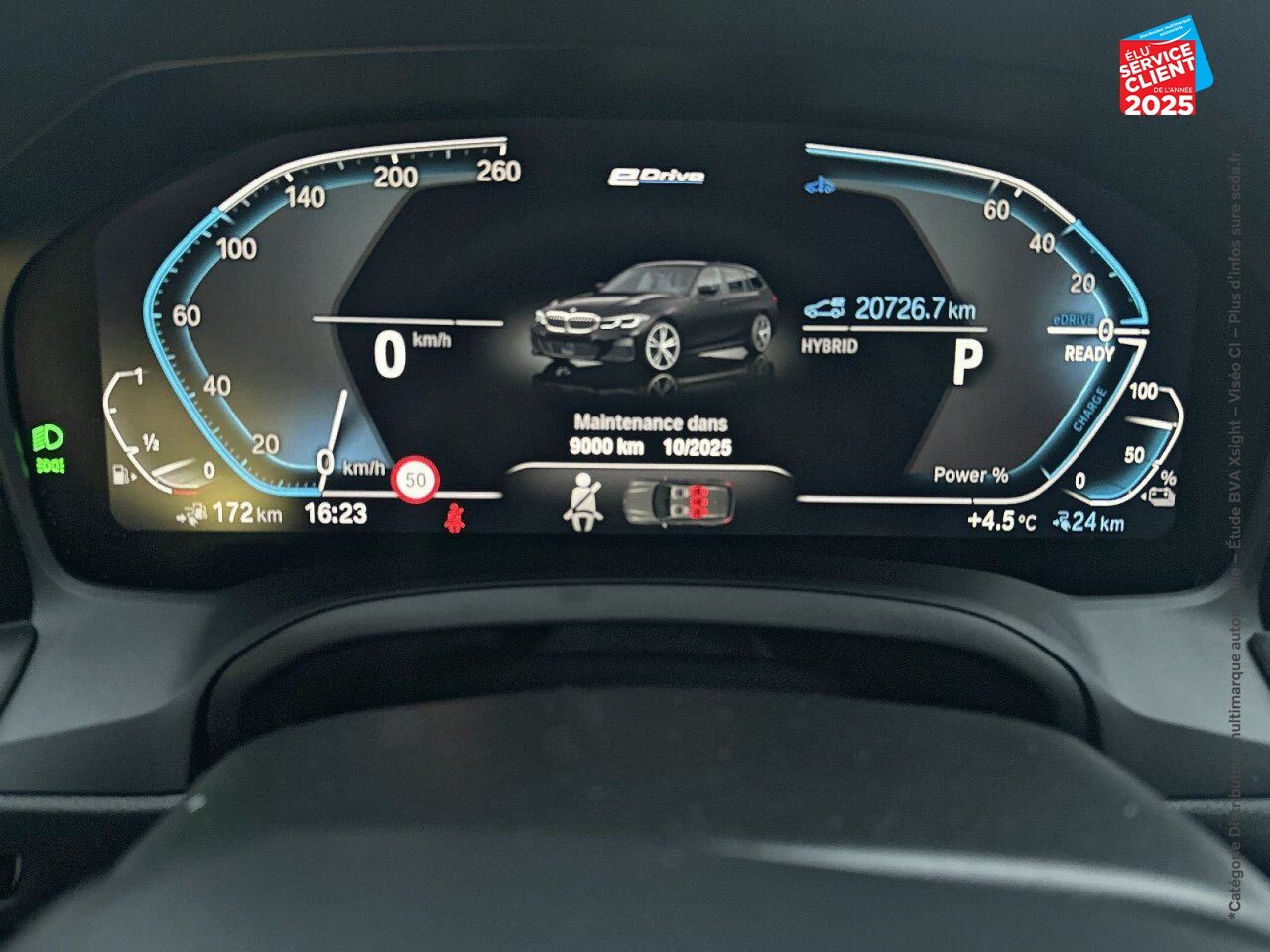 Véhicule d'occasion BMW SERIE 3 TOURING 320EA 204CH M SPORT SIEGE CHAUF CAMERA GPS chez Renault Sélestat