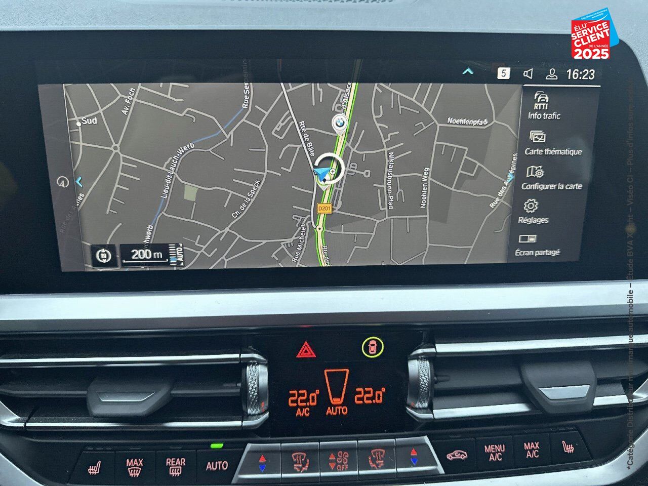 Véhicule d'occasion BMW SERIE 3 TOURING 320EA 204CH M SPORT SIEGE CHAUF CAMERA GPS chez Renault Sélestat