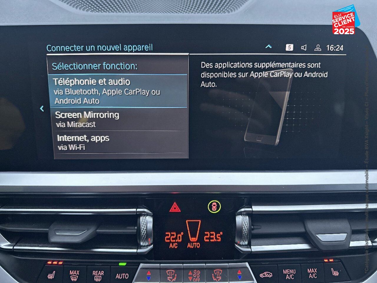 Véhicule d'occasion BMW SERIE 3 TOURING 320EA 204CH M SPORT SIEGE CHAUF CAMERA GPS chez Renault Sélestat