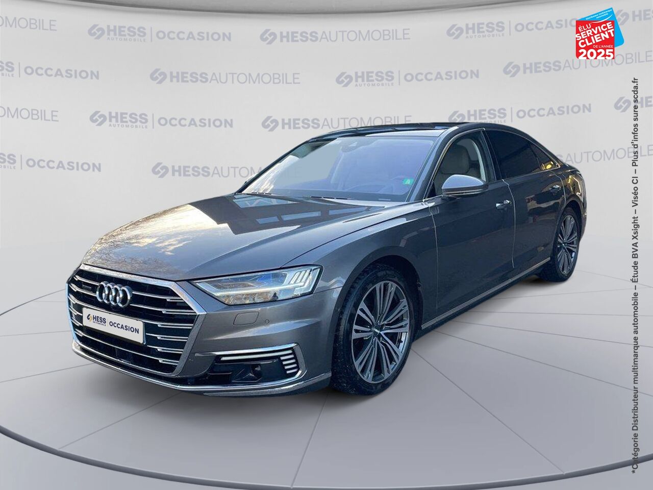 Véhicule d'occasion AUDI A8 60 TFSI E 449CH AVUS EXTENDED QUATTRO TIPTRONIC 8 chez Opel Verdun