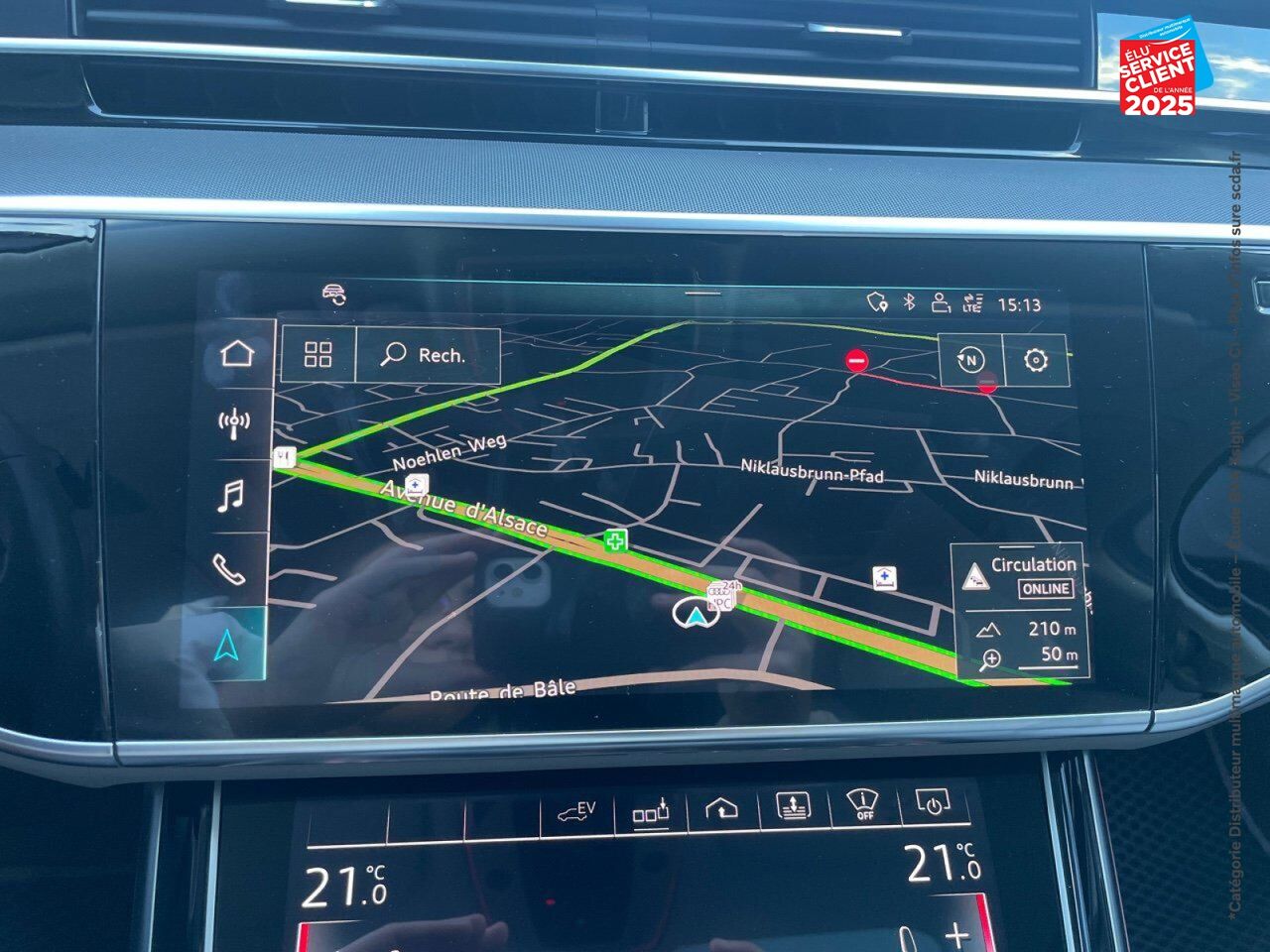 Véhicule d'occasion AUDI A8 60 TFSI E 449CH AVUS EXTENDED QUATTRO TIPTRONIC 8 chez Opel Verdun