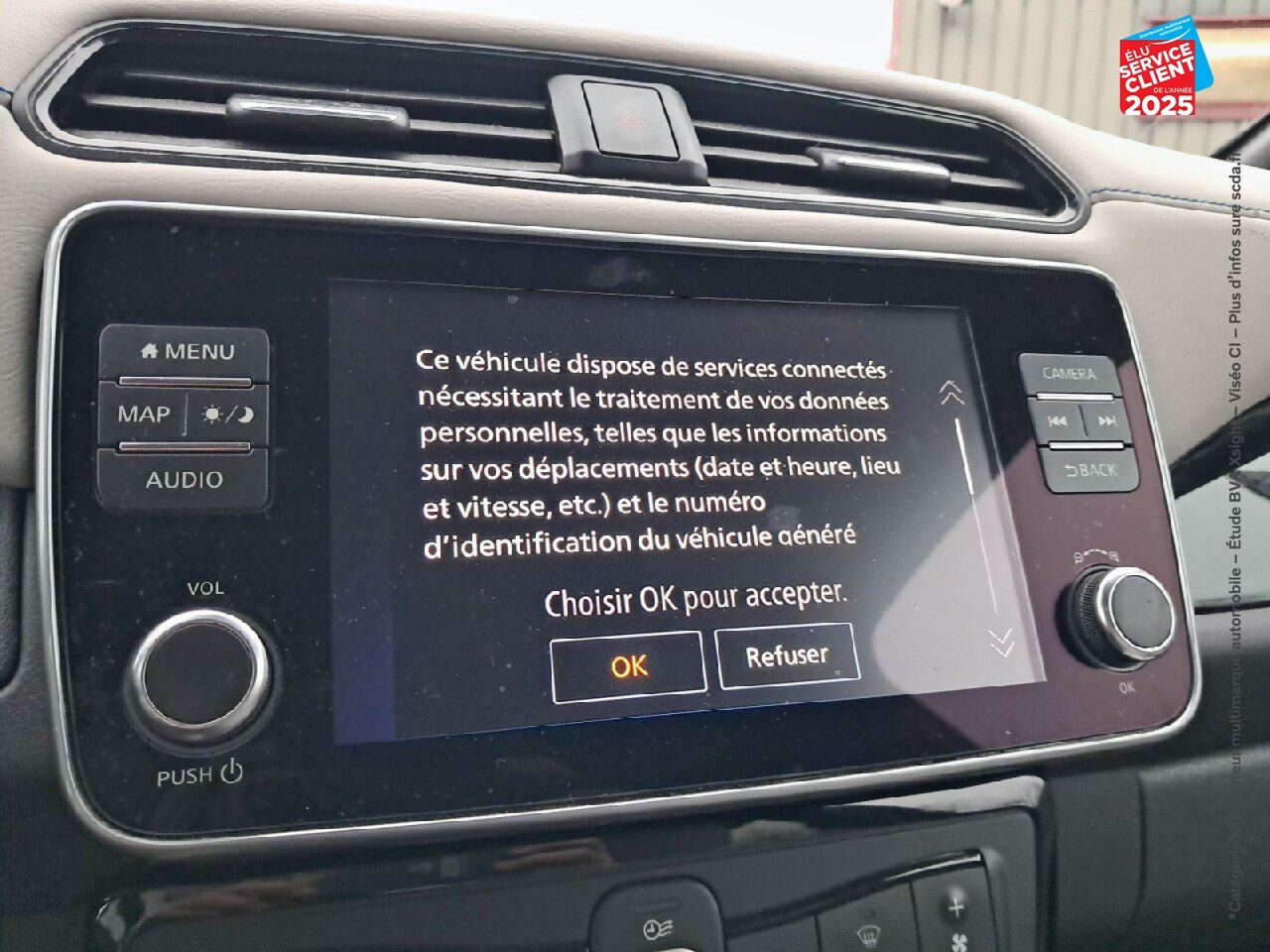 Véhicule d'occasion NISSAN LEAF 217CH E+ 62KWH N-CONNECTA 22 chez Nissan Juke occasion