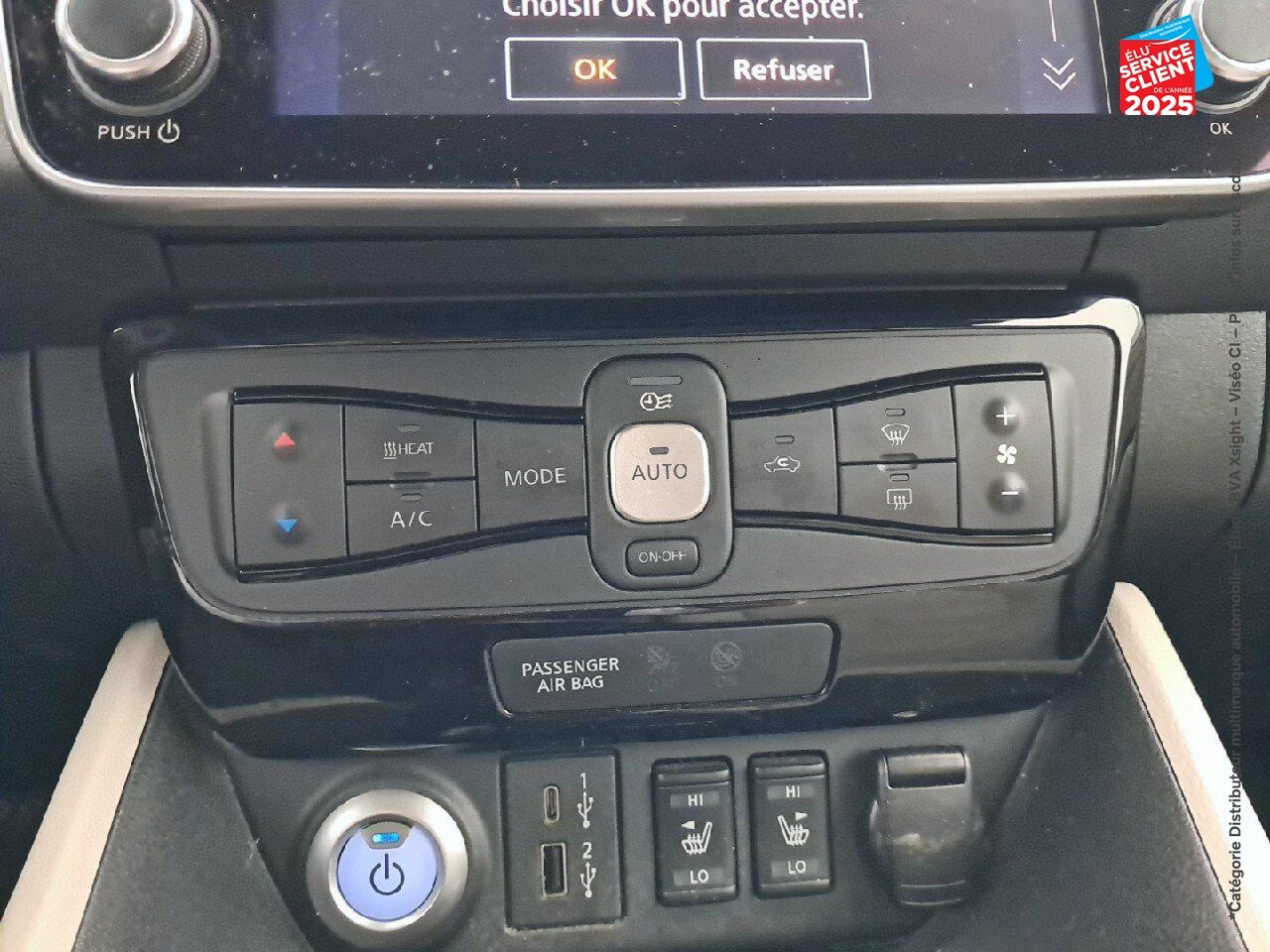 Véhicule d'occasion NISSAN LEAF 217CH E+ 62KWH N-CONNECTA 22 chez Nissan Juke occasion