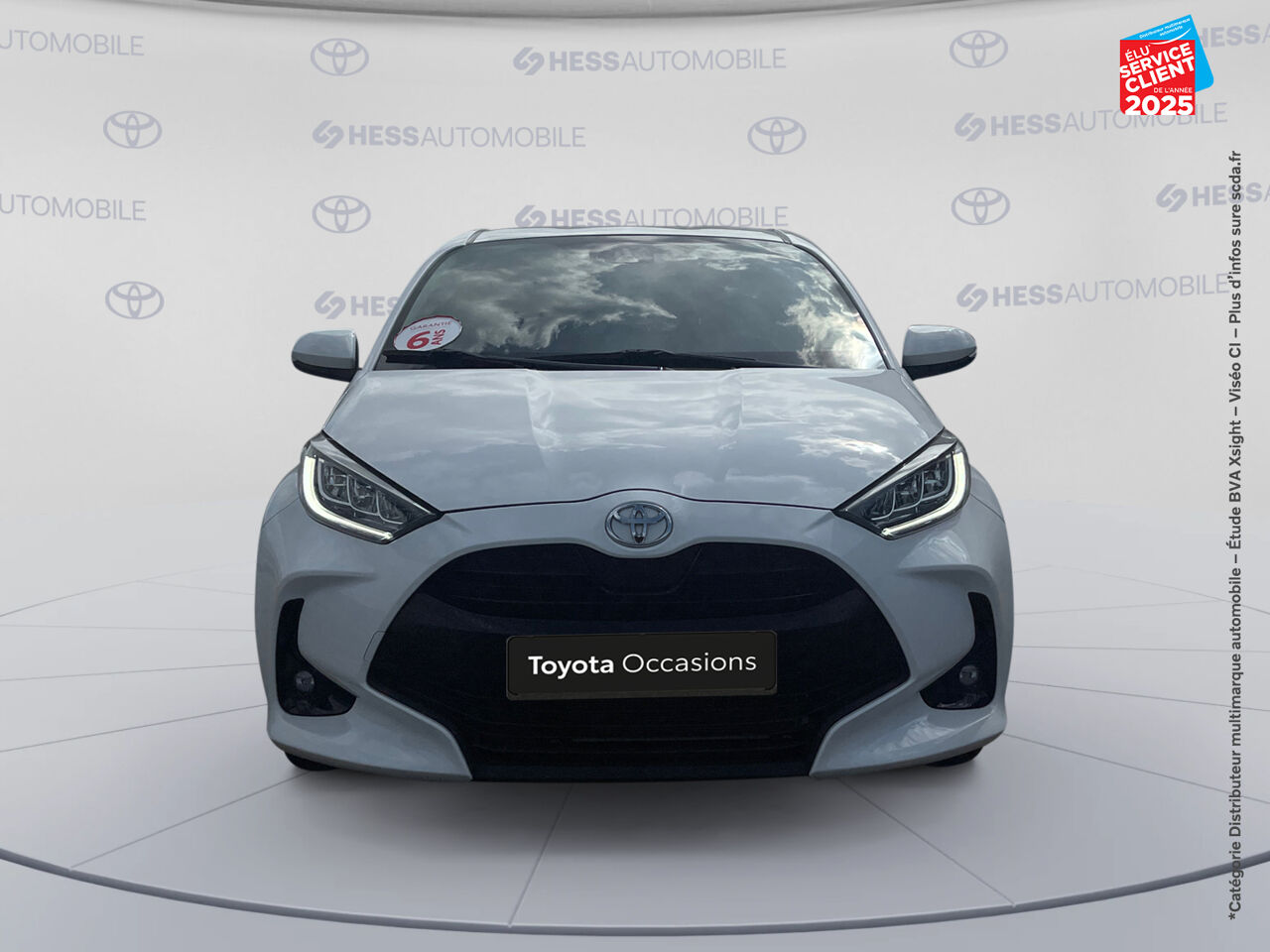 Véhicule d'occasion TOYOTA YARIS 120 VVT-I DESIGN 5P MY21 CAMERA chez Hyundai Reims