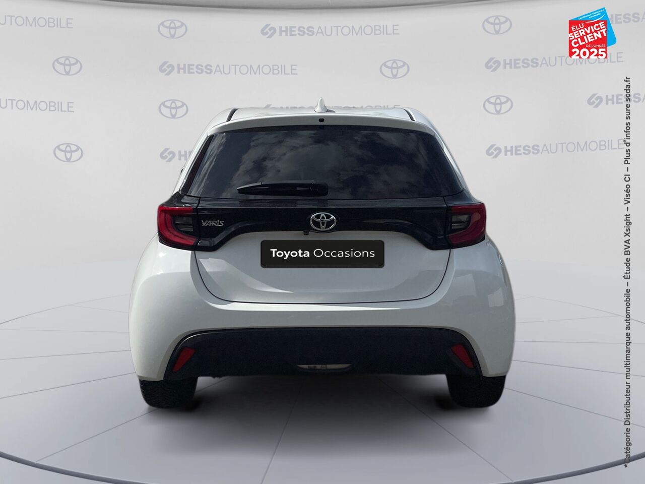 Véhicule d'occasion TOYOTA YARIS 120 VVT-I DESIGN 5P MY21 CAMERA chez Hyundai Reims