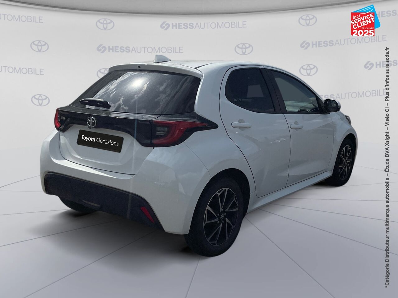 Véhicule d'occasion TOYOTA YARIS 120 VVT-I DESIGN 5P MY21 CAMERA chez Hyundai Reims