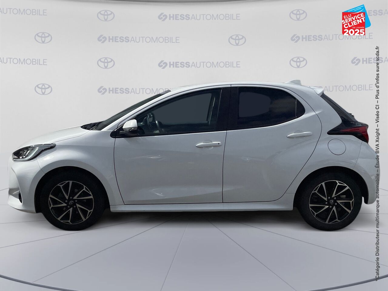 Véhicule d'occasion TOYOTA YARIS 120 VVT-I DESIGN 5P MY21 CAMERA chez Hyundai Reims