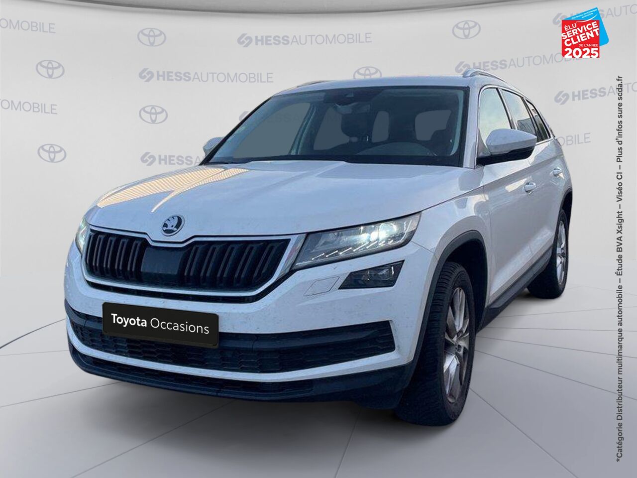 Véhicule d'occasion SKODA KODIAQ 2.0 TDI 150 SCR SPORTLINE DSG 5 PLACES GPS CAMERA CARPLAY ATTELAGE chez Hyundai Chalons