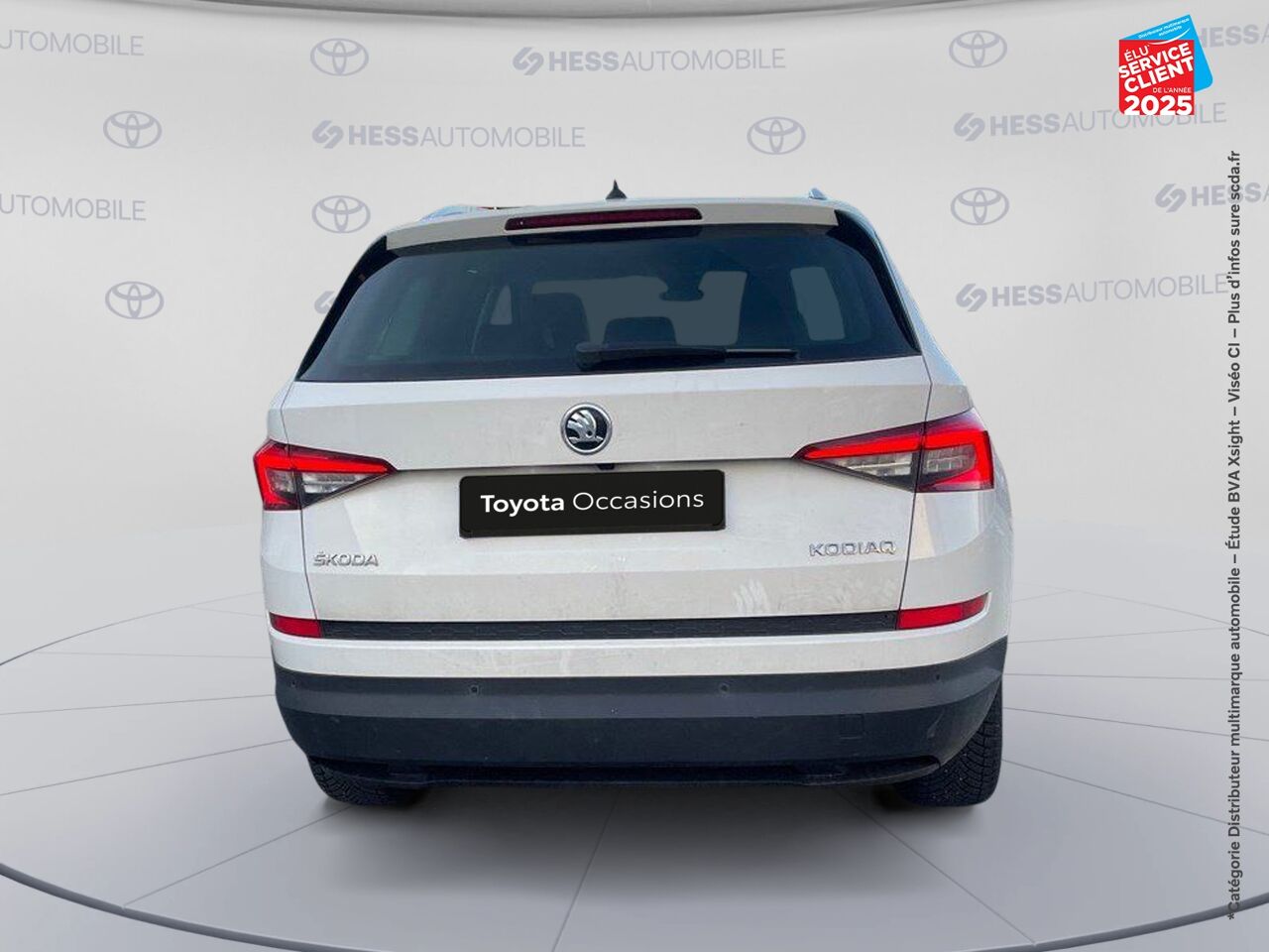 Véhicule d'occasion SKODA KODIAQ 2.0 TDI 150 SCR SPORTLINE DSG 5 PLACES GPS CAMERA CARPLAY ATTELAGE chez Hyundai Chalons