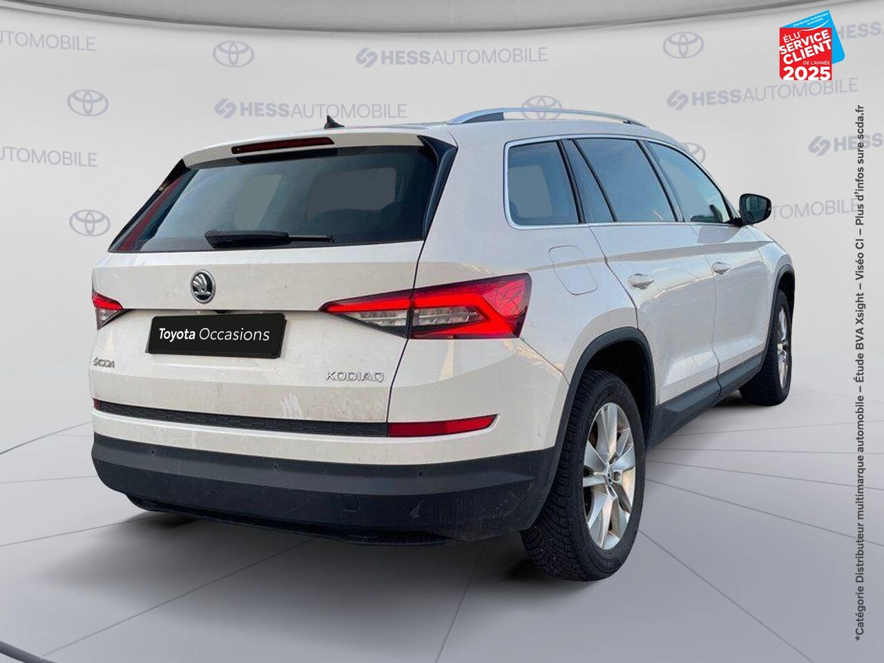 Véhicule d'occasion SKODA KODIAQ 2.0 TDI 150 SCR SPORTLINE DSG 5 PLACES GPS CAMERA CARPLAY ATTELAGE chez Hyundai Chalons