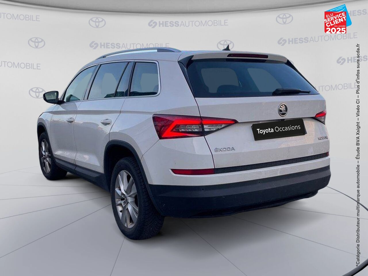 Véhicule d'occasion SKODA KODIAQ 2.0 TDI 150 SCR SPORTLINE DSG 5 PLACES GPS CAMERA CARPLAY ATTELAGE chez Hyundai Chalons