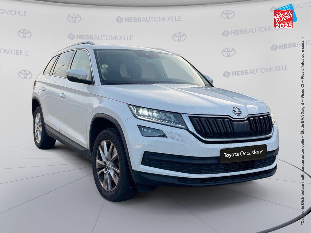 Véhicule d'occasion SKODA KODIAQ 2.0 TDI 150 SCR SPORTLINE DSG 5 PLACES GPS CAMERA CARPLAY ATTELAGE chez Hyundai Chalons