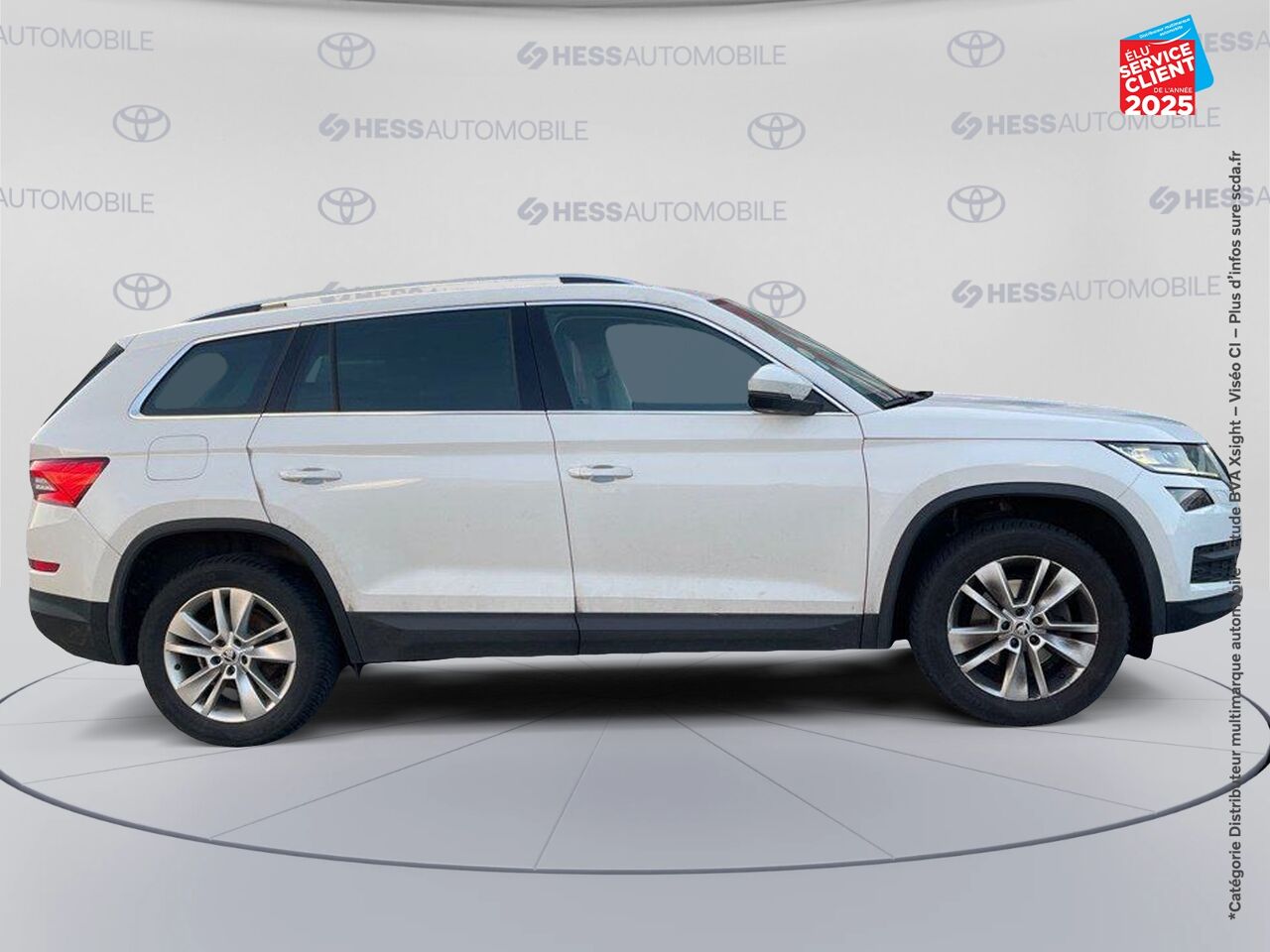 Véhicule d'occasion SKODA KODIAQ 2.0 TDI 150 SCR SPORTLINE DSG 5 PLACES GPS CAMERA CARPLAY ATTELAGE chez Hyundai Chalons