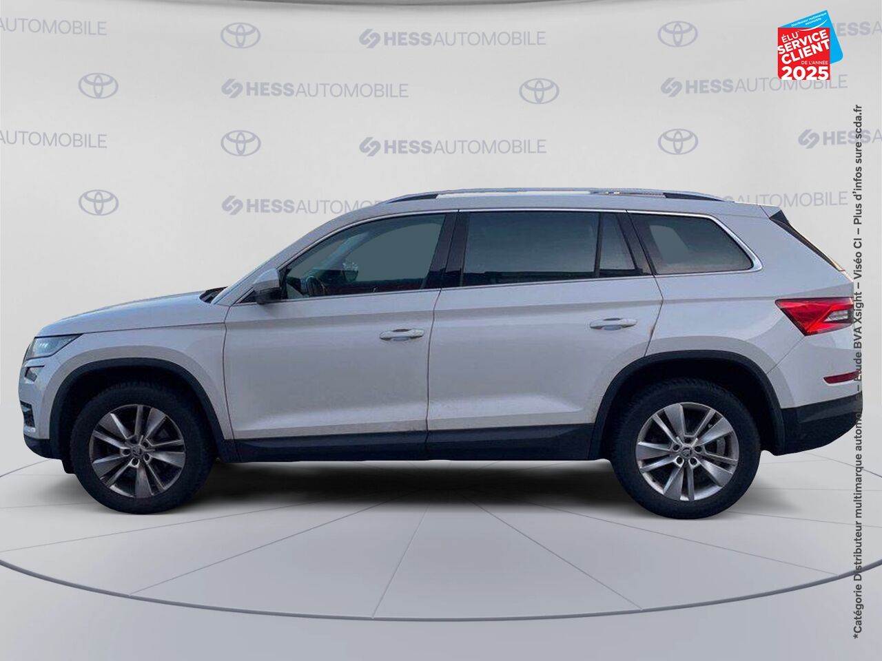 Véhicule d'occasion SKODA KODIAQ 2.0 TDI 150 SCR SPORTLINE DSG 5 PLACES GPS CAMERA CARPLAY ATTELAGE chez Hyundai Chalons