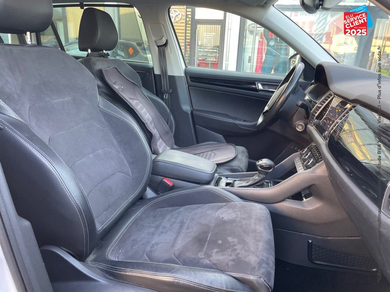 Véhicule d'occasion SKODA KODIAQ 2.0 TDI 150 SCR SPORTLINE DSG 5 PLACES GPS CAMERA CARPLAY ATTELAGE chez Hyundai Chalons
