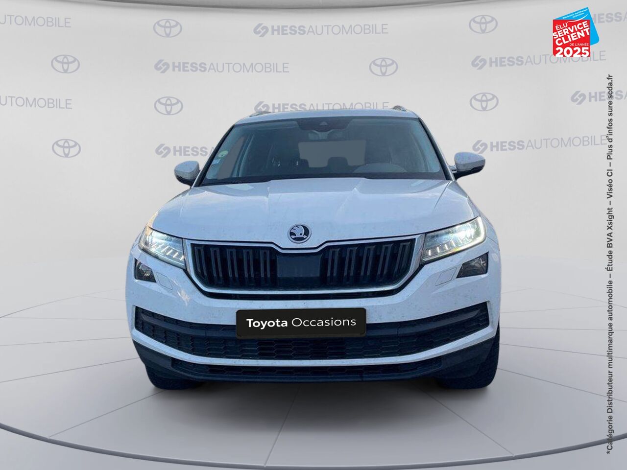 Véhicule d'occasion SKODA KODIAQ 2.0 TDI 150 SCR SPORTLINE DSG 5 PLACES GPS CAMERA CARPLAY ATTELAGE chez Hyundai Chalons