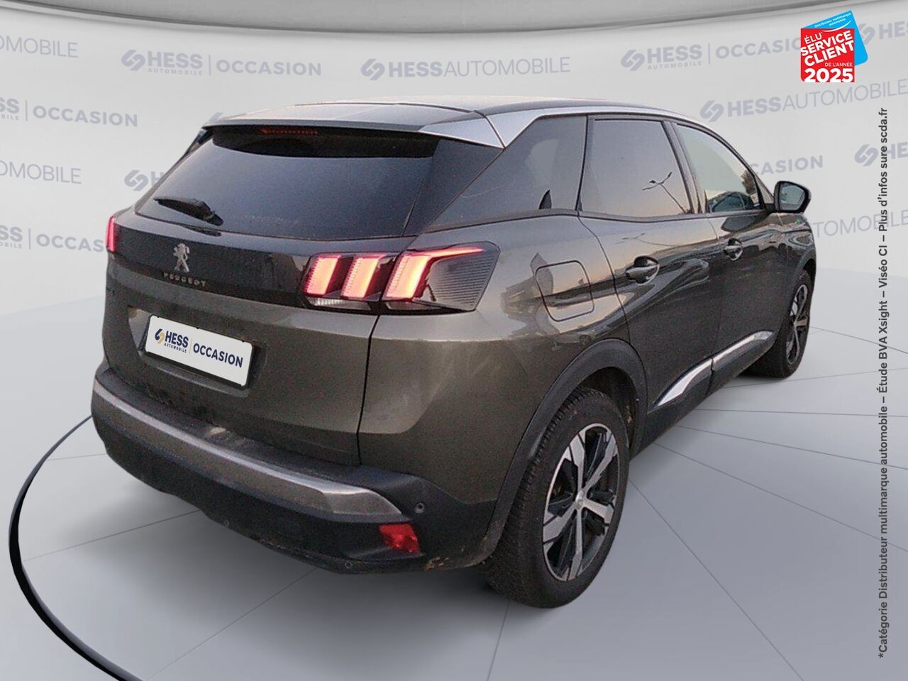 Véhicule d'occasion PEUGEOT 3008 1.2 PURETECH 130CH E6.C ALLURE SS EAT8 chez Toyota Thionville