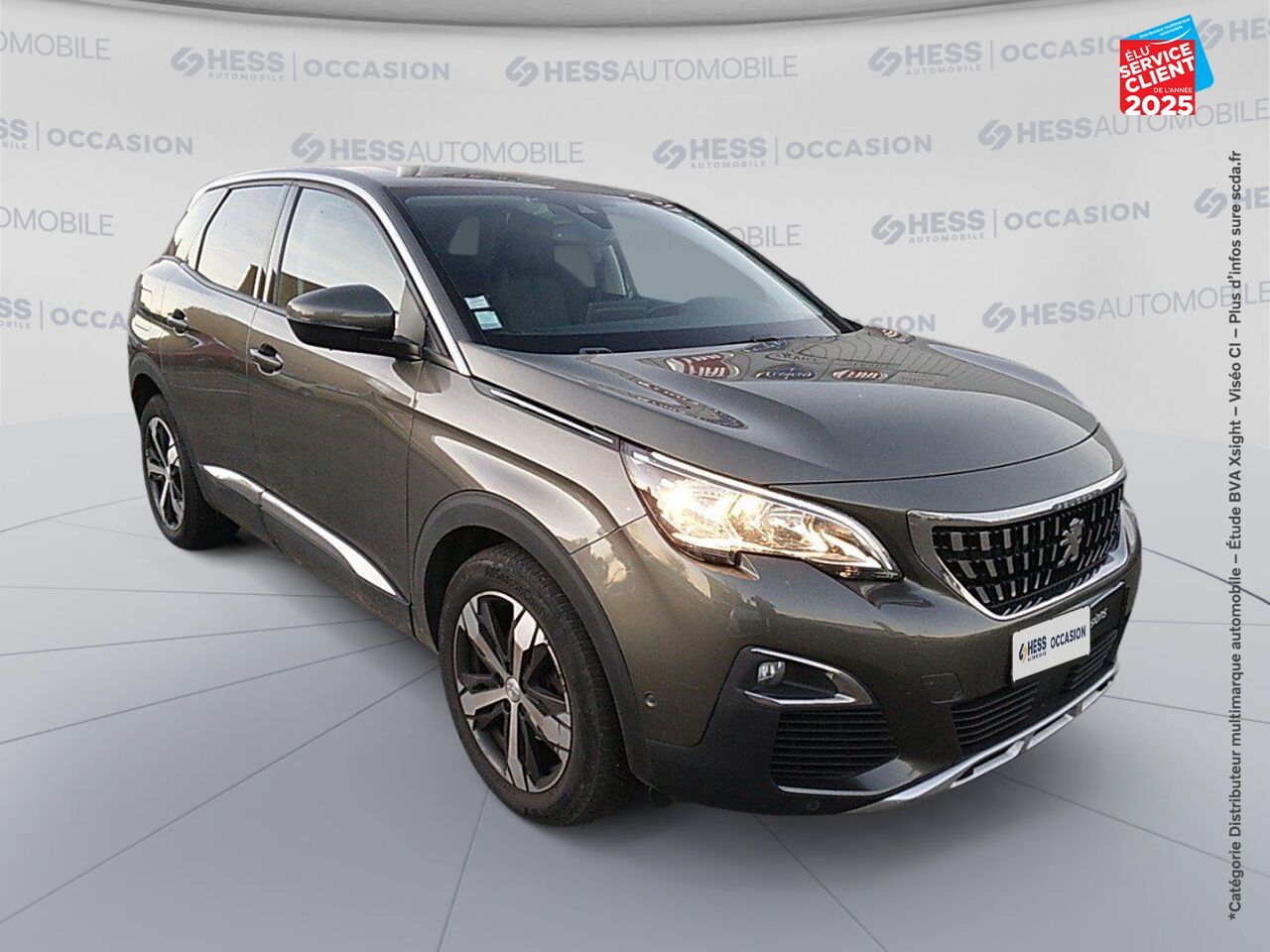 Véhicule d'occasion PEUGEOT 3008 1.2 PURETECH 130CH E6.C ALLURE SS EAT8 chez Toyota Thionville