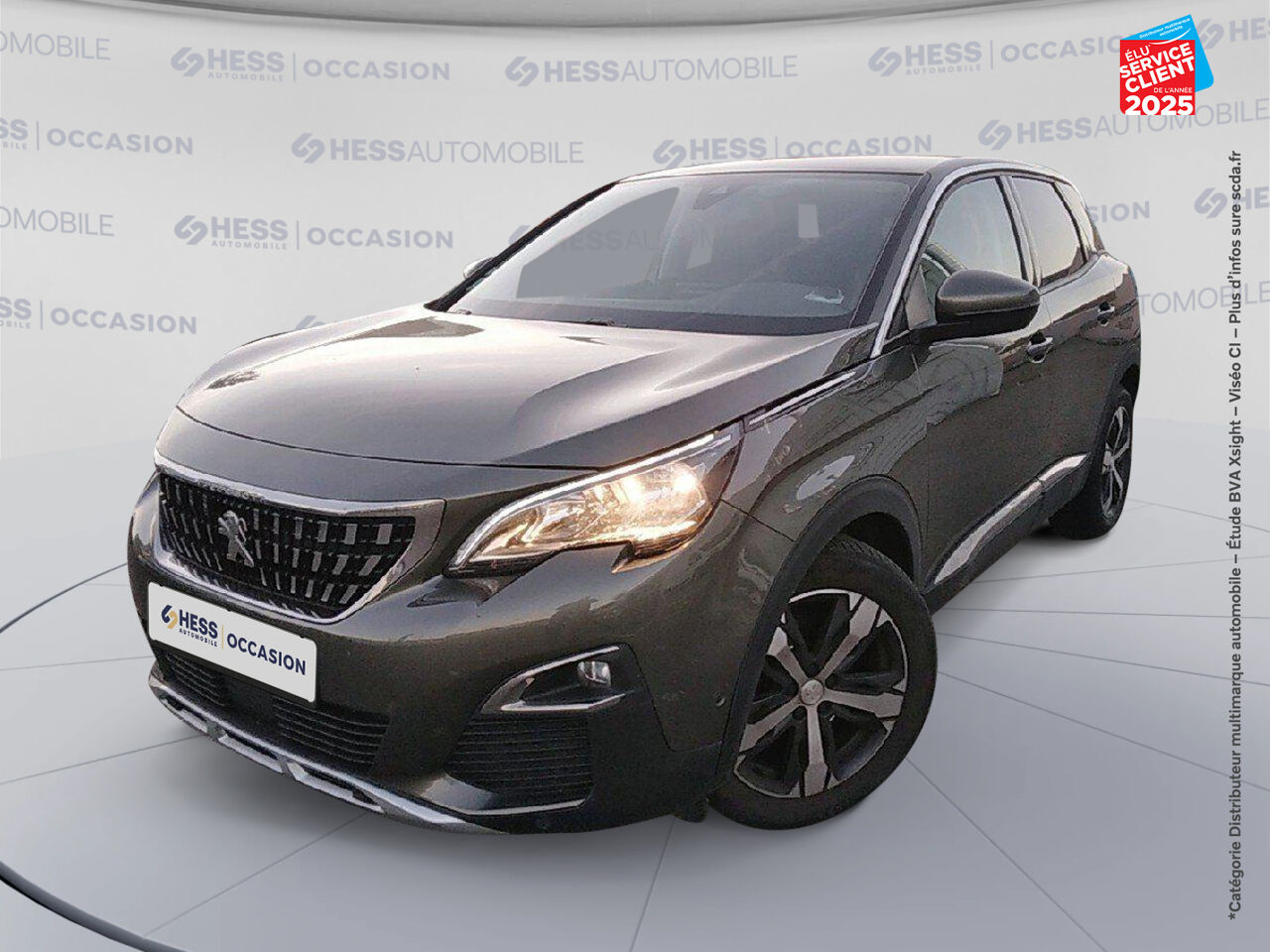 Véhicule d'occasion PEUGEOT 3008 1.2 PURETECH 130CH E6.C ALLURE SS EAT8 chez Toyota Thionville