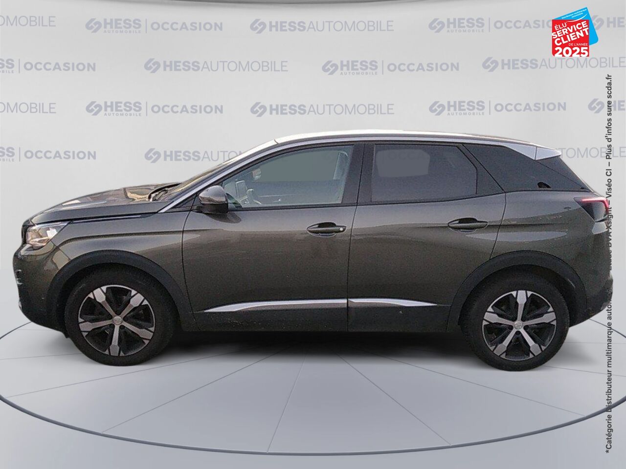 Véhicule d'occasion PEUGEOT 3008 1.2 PURETECH 130CH E6.C ALLURE SS EAT8 chez Toyota Thionville