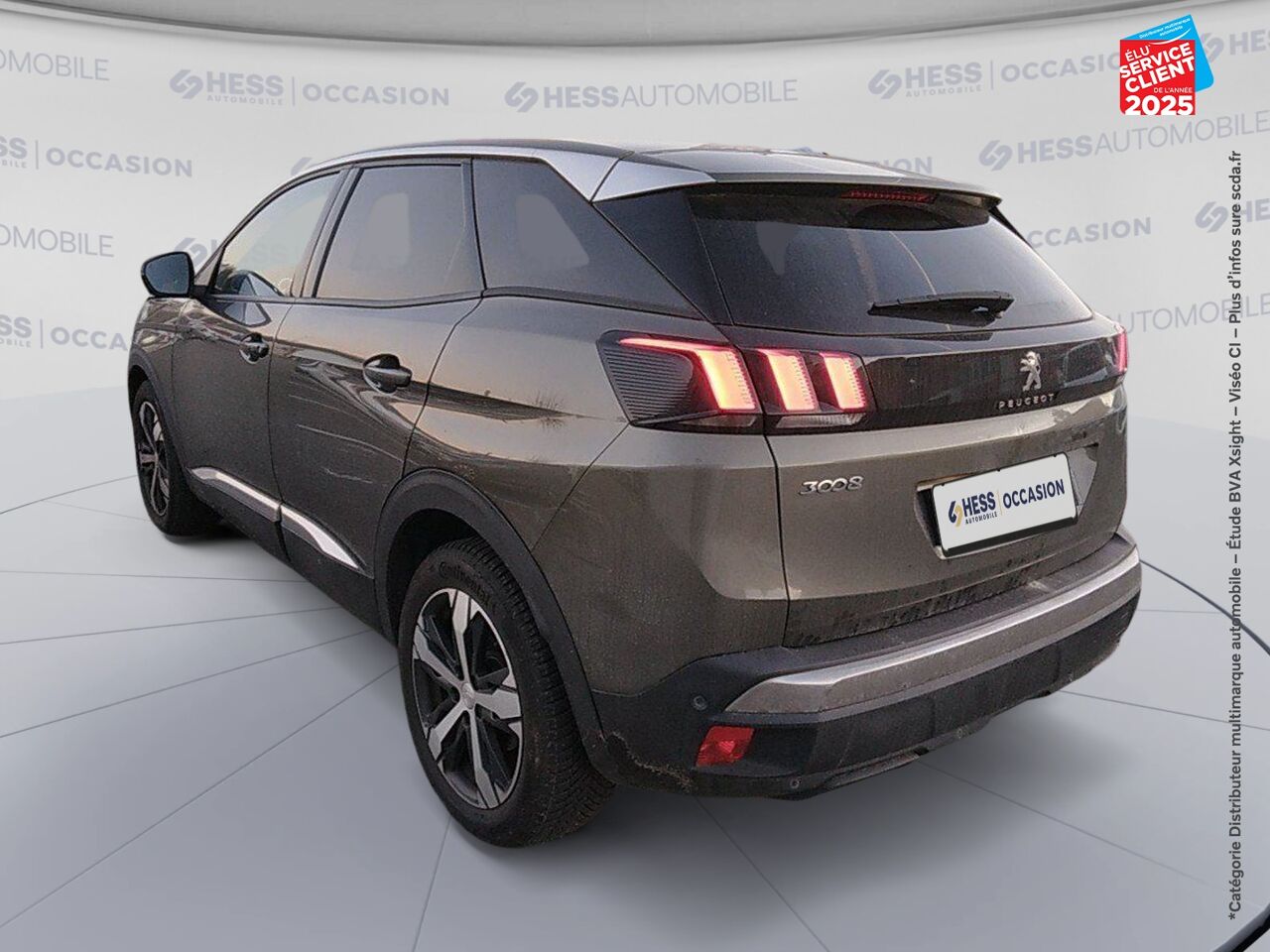 Véhicule d'occasion PEUGEOT 3008 1.2 PURETECH 130CH E6.C ALLURE SS EAT8 chez Toyota Thionville